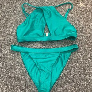 "Kenny" top and bottom, tularosa revolve bikini swim set, size medium